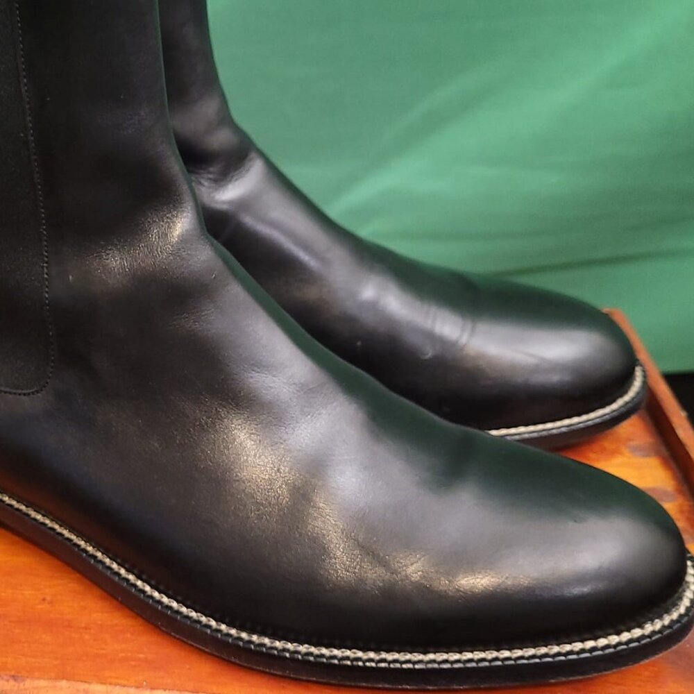 GUCCI Men's Leather Ankle Boots size 10